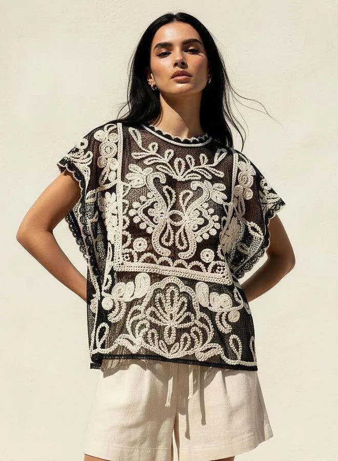 تواكستريمز 2Xtremz Top with Embroidery